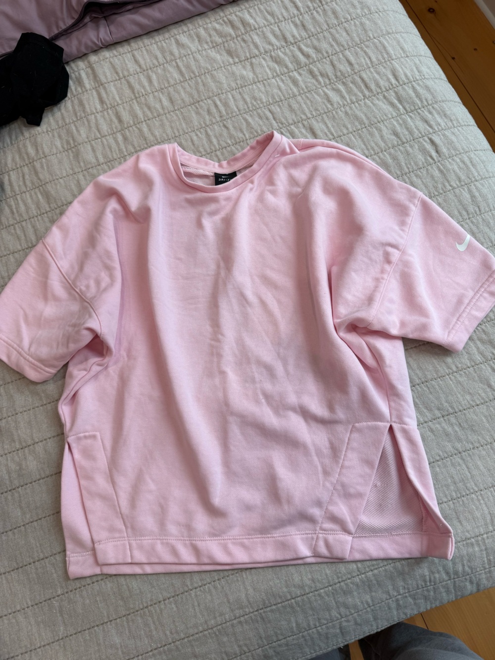 Nike Pink Short Sleeve Athletic Top